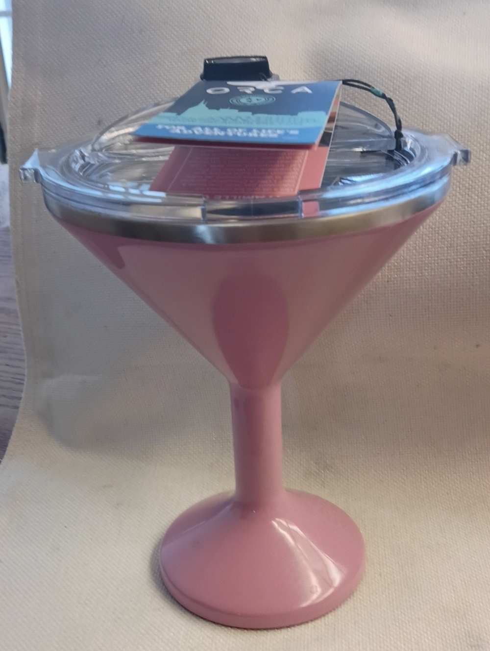 Chasertini By Orca Travel Cocktail Metal Container, Insulated, Nonbreakable, NWT